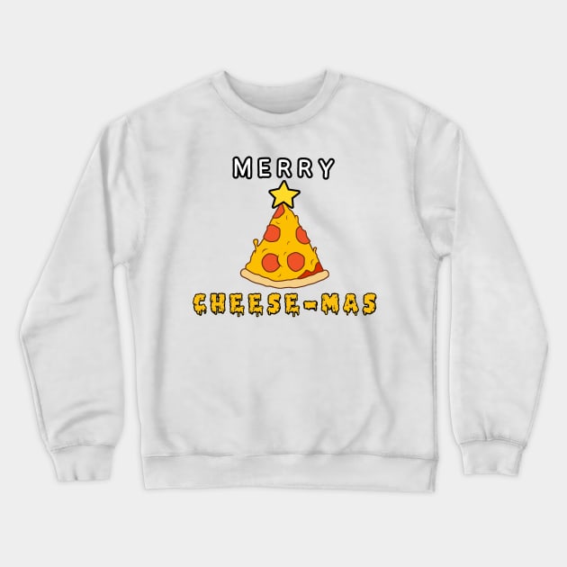 Merry Cheese-Mas Crewneck Sweatshirt by LuisP96